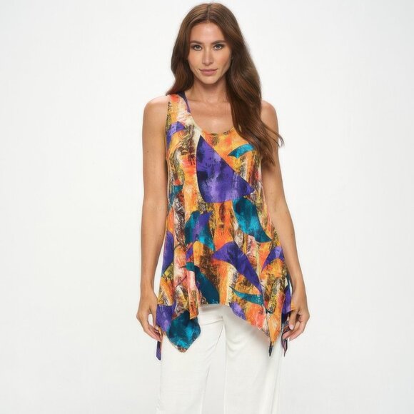 Hit Shark Bite Hem Tank - Picture 3 of 6